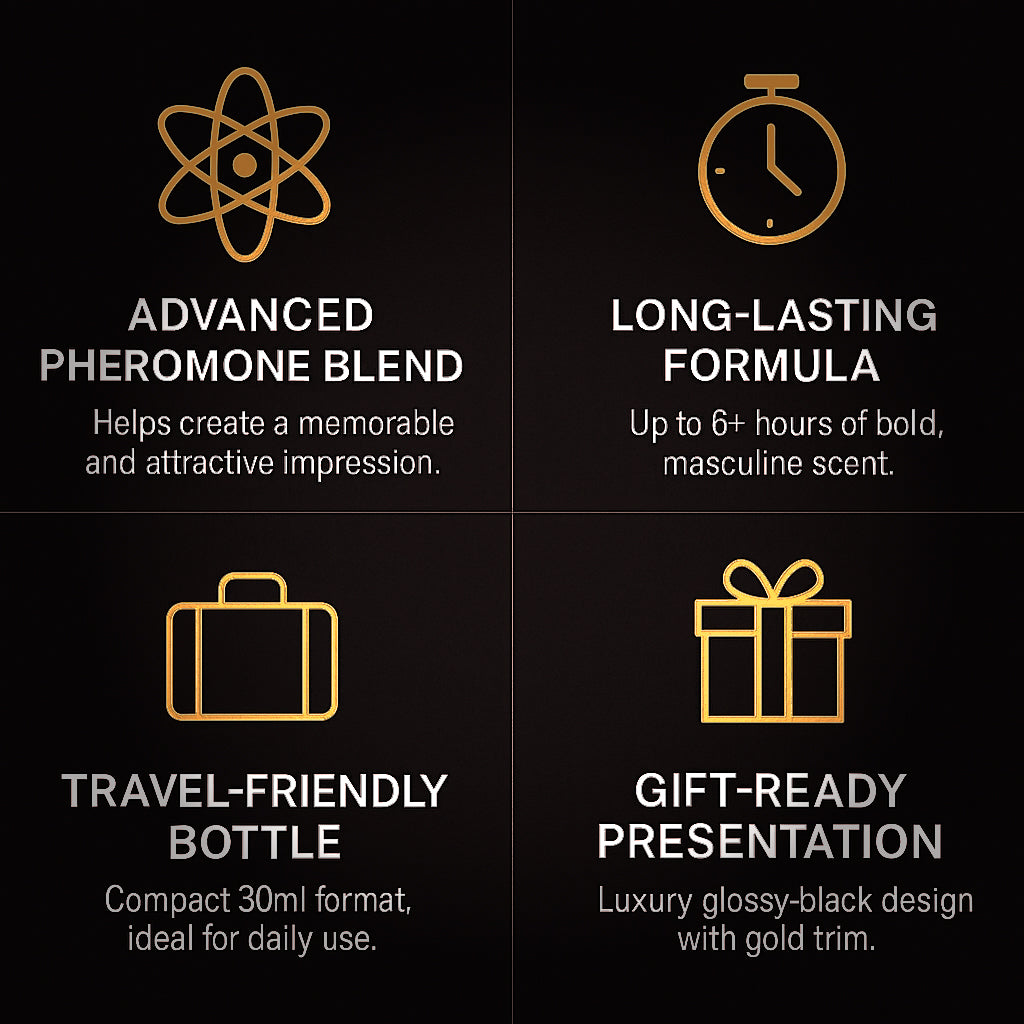 Pheromone Cologne for Men Premium Scent 30ml