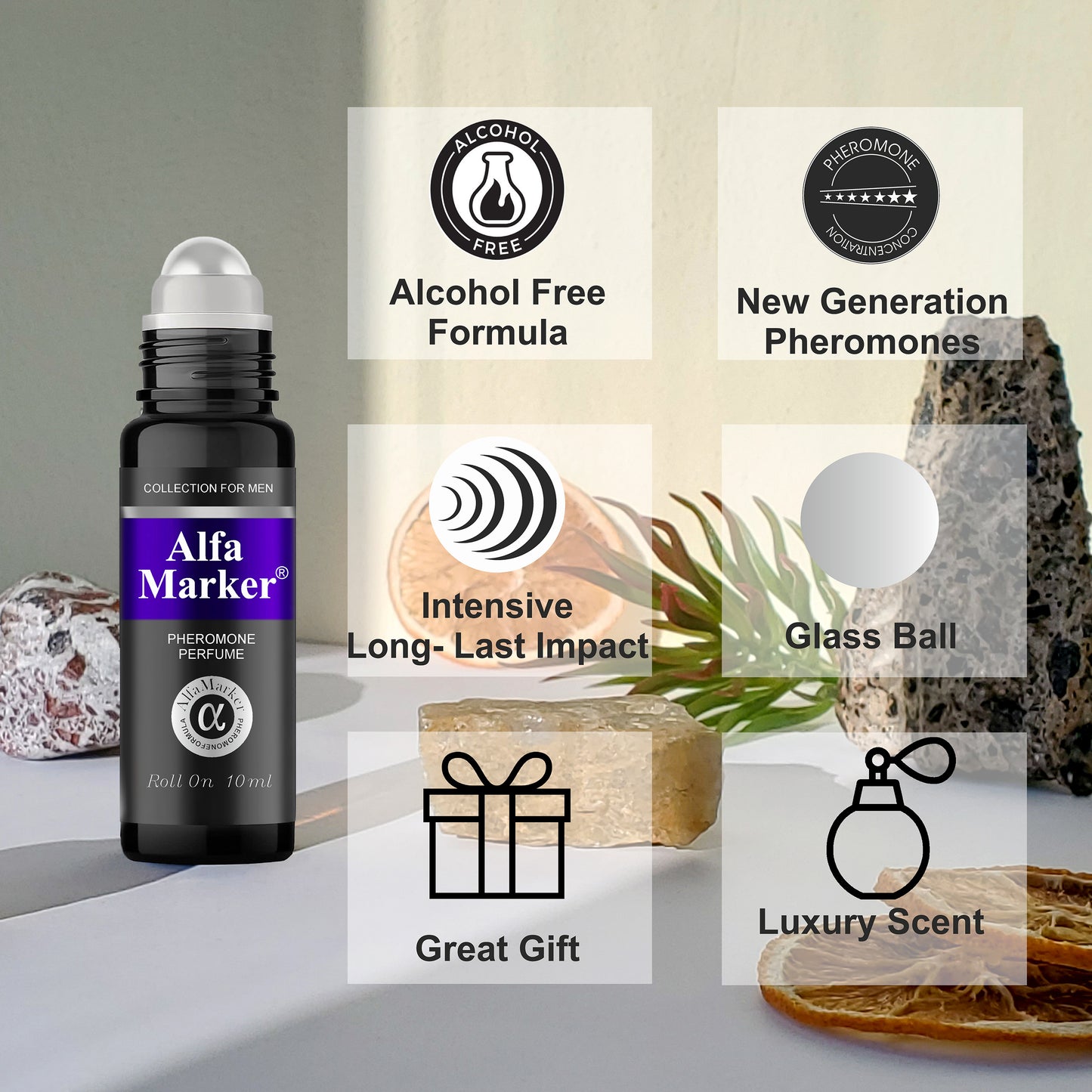 Pheromone Perfume for Men Rollon 10ml