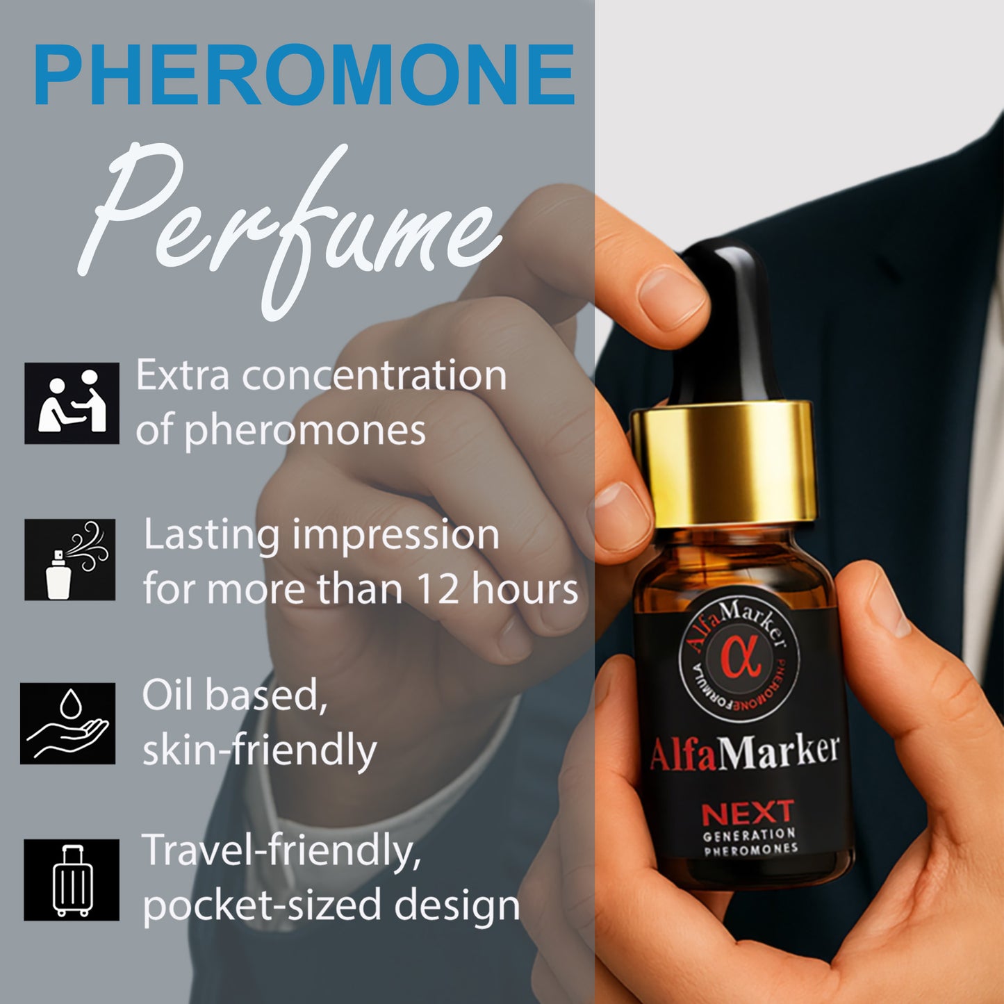 Pheromone Oil Perfume for Men 5 ml
