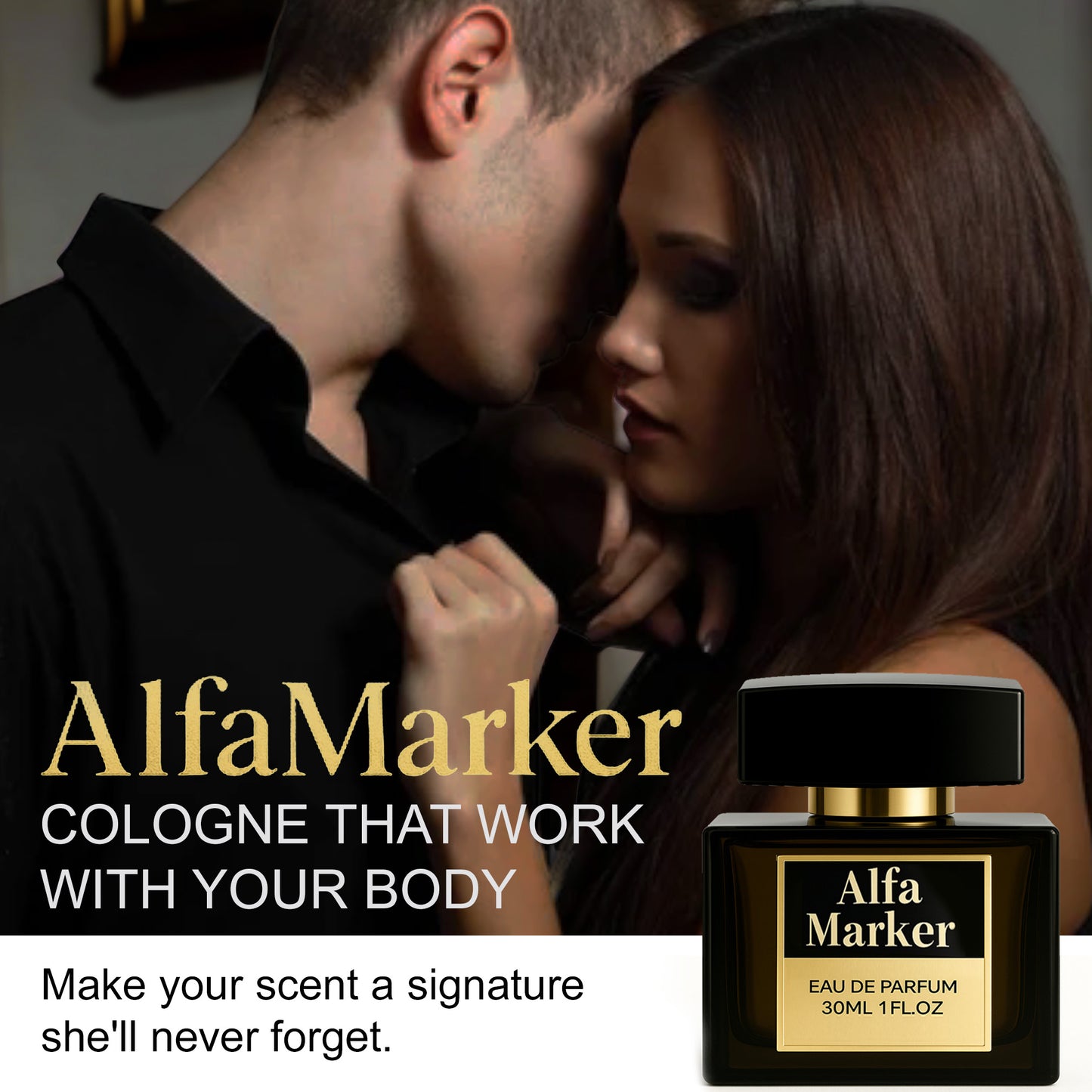 Pheromone Cologne for Men Premium Scent 30ml