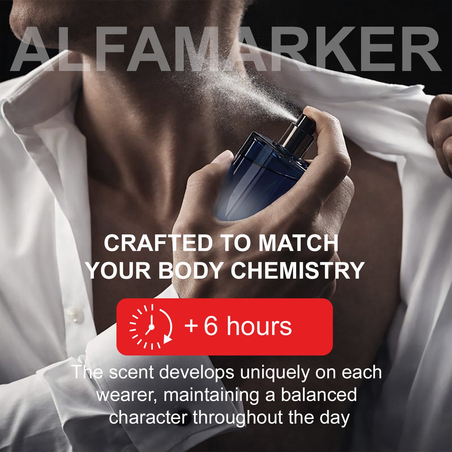AlfaMarker Power Pheromone Perfume Spray for Men 20 ml