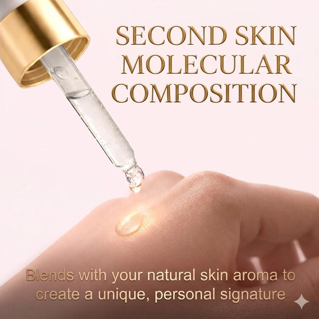 skin scent molecular composition and natural skin aroma of Alfamarker perfume
