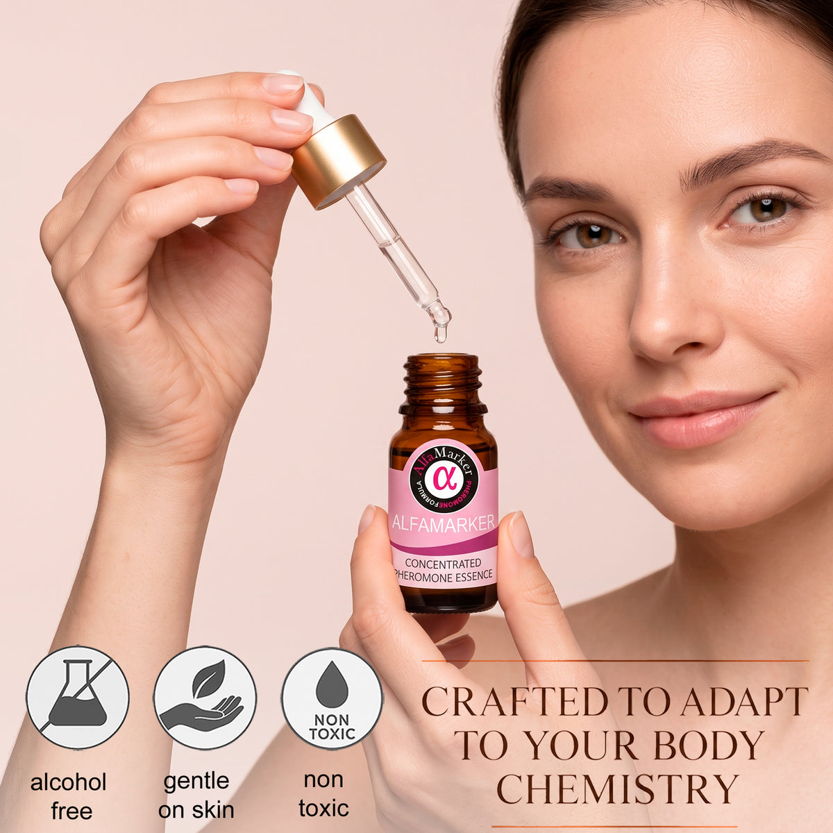 AlfaMarker Flame Pheromone Oil Perfume for Women 10 ml