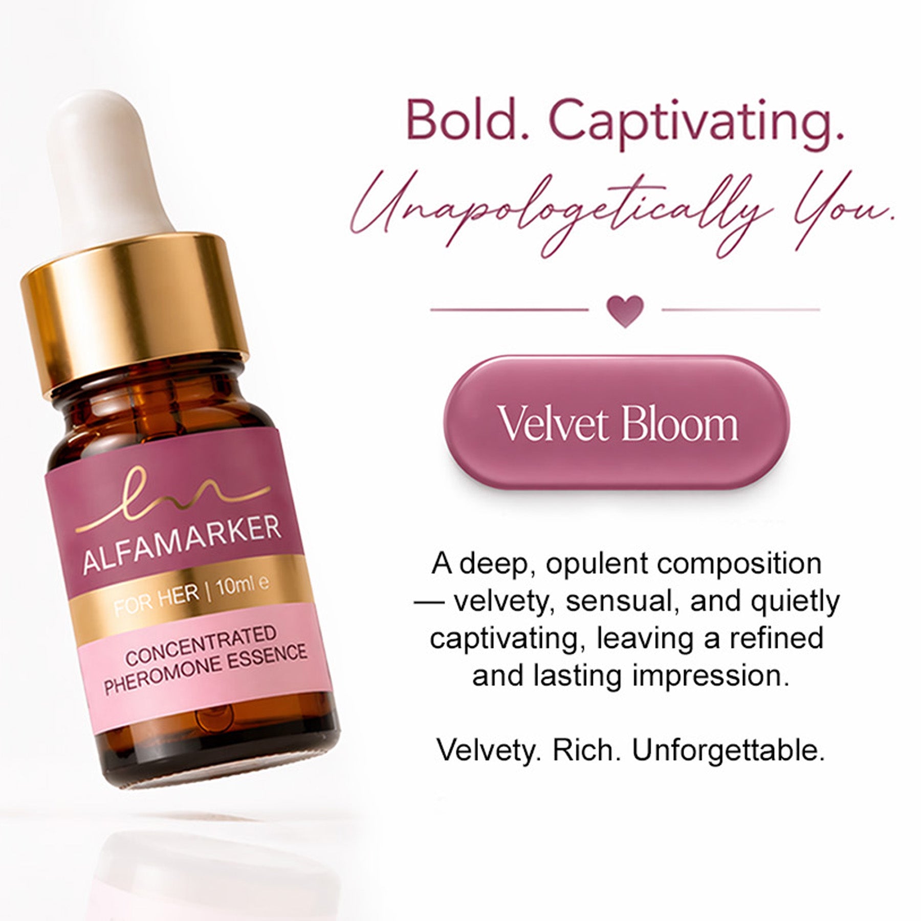 Alfamarker Velvet Bloom concentrated pheromone essence 